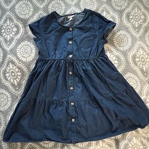 Target Cat & Jack girls XL denim dress